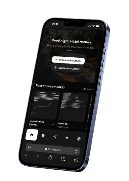 Studock mobile app